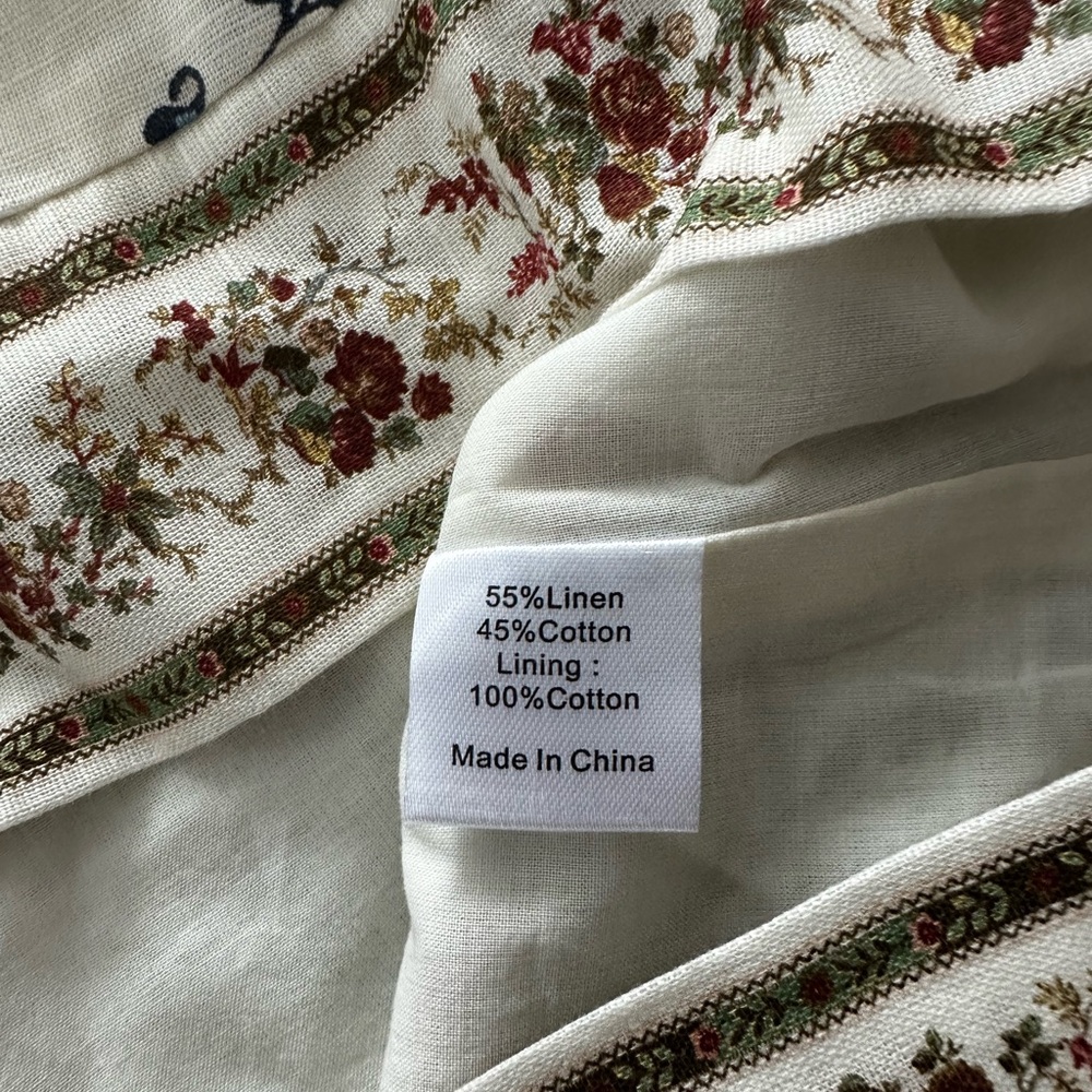 Tuckernuck x Studio McGee Chintz White and Red Dress - Size Small - Picture 11 of 11